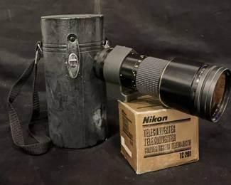 Nikkor 300mm Lens and Teleconverter