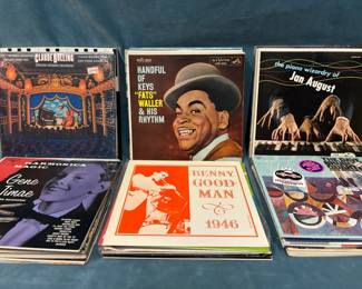 Vitage Vinyl Albums Fats Waller Maude Lux Lewis More