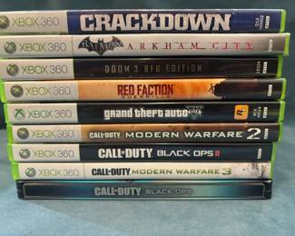 Xbox 360 Call Of Duty Doom Grand Theft Auto And Others