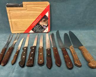 Wood Handled Kitchen Knives