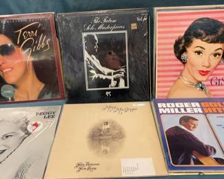 Vinyl Albums Art Tatum Peggy Lee More