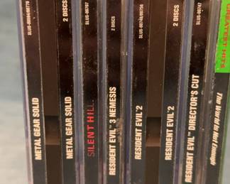 Play Station Games Resident Evil 23 And Directors Cut Silent Hill and More