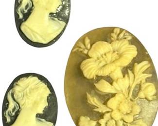 Acrylic Carved Cameos