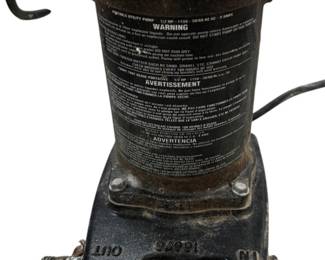 TEEl 12 HP Portable Utility Pump
