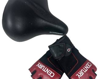 Schwinn Bike Seat and Gloves
