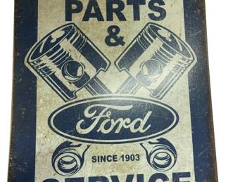 Vintage Genuine Ford Parts Service