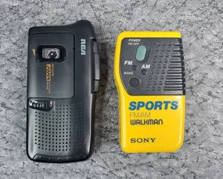 Vintage Walkman Radio, Micro Tape Cassette Player Recorder