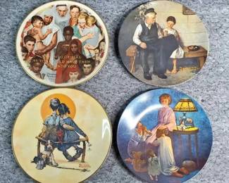 Norman Rockwell Collectors Plates