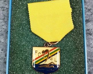 Vintage F.C.S.L. Swimming Dive Team Medal