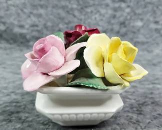 Crown Staffordshire Bone China Floral Bouquet