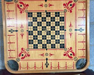 Caram board from early 1900's