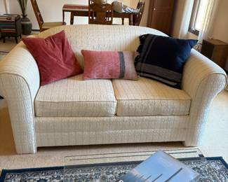 Neutral love seat