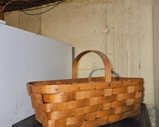 wooden basket