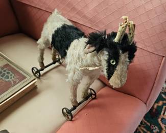 Vintage pony with wheels