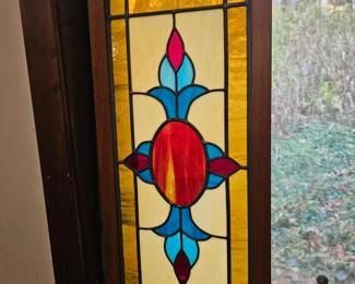 Framed Stained Glass