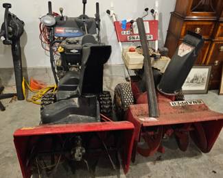 Toro Snowblower, Snapper Snowblower