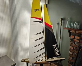 large remote control sailboat