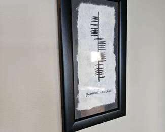 Beannacht Blessings framed picture