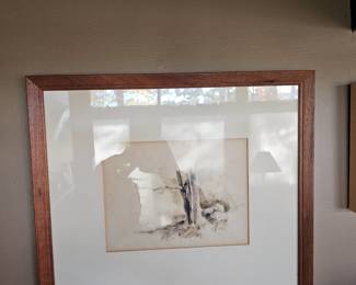 Framed artwork