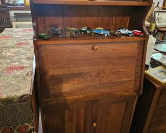 Die Cast Truck Collection, Wooden Cabinet