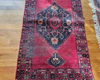 Red oriental rug
