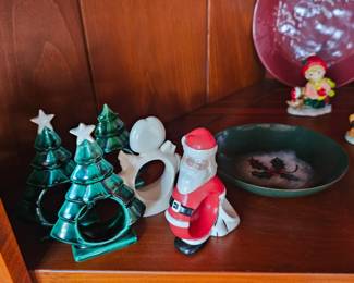 Christmas napkin rings