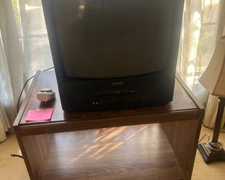 CRT Color Sylvania TV with built in VCR