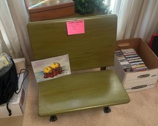 Antique school desk