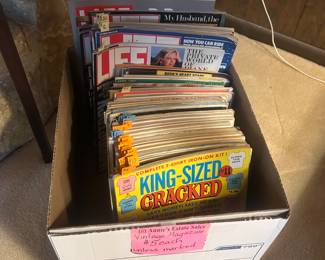 Tons of vintage Comic Books! Magazines!