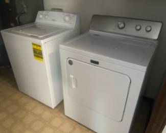 Maytag Washer and Hotpoint dryer