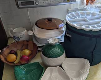 There's a travel crock pot in there