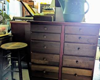 Handmade shop cabinets