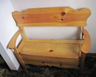 Bench with Storage