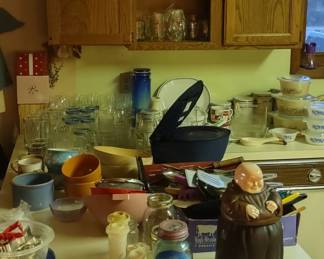 Glassware, Pyrex Portables, Vintage Cookware