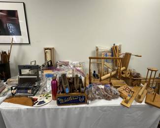 Fiber tools - shuttles, looms, yarn winders and more