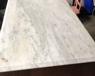 Marble top