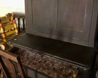 Captains Seamans Desk drop front