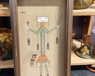 Navajo Sand Art