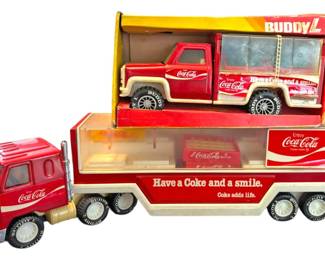 Vintage Buddy L CocaCola Trucks