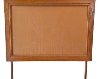 Wood Frame Twin Headboard