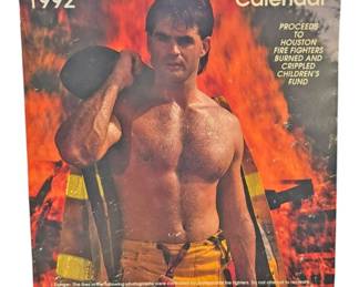 Vintage Houston Fire Fighters Calendar