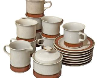 Bandolero Sienna Stoneware Tea Set