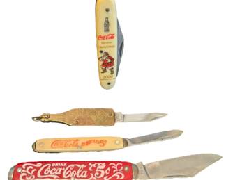 CocaCola Pocket Knives