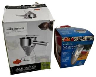 NEW Batter Dispenser Fat Separator