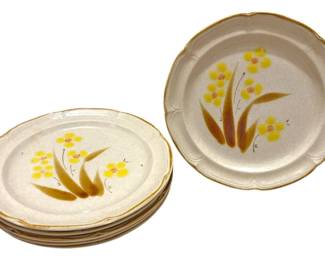 Hearthside Hand Painted Stoneware Plates