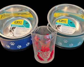 NEW Pet Zone Bowls Food Cup