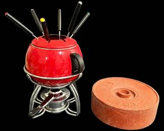 Fondue Set Tortilla Holder