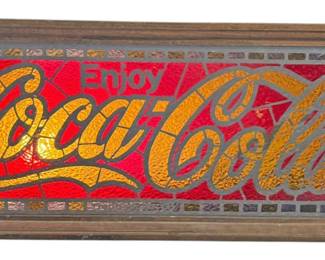 70s Mantle CocaCola Light Box