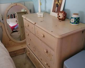 Impressions by Thomasville dresser with other matching pieces including a desk