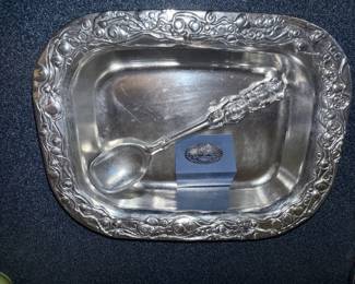 Don Drumm Rectangle casserole dish and utensil